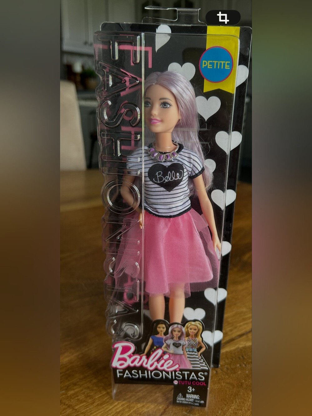 Petite Barbie Fashionistas TU TU COOL 2016
